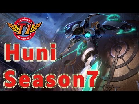 SKT T1 Huni Camille TOP vs Fiora Patch 6.24