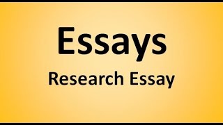 Research Essay