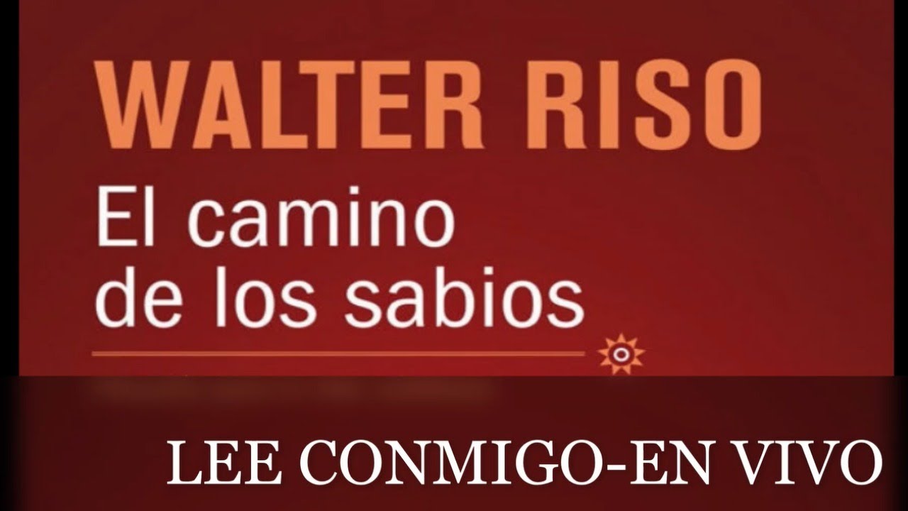 STREAMING LEE CONMIGO:EL CAMINO DE LOS SABIOS AUDIOLIBRO 1- 3ER CAPITULO +REFLEXIÓN