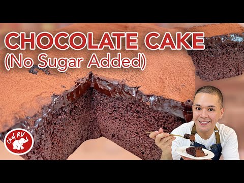 NO SUGAR ADDED CHOCOLATE CAKE