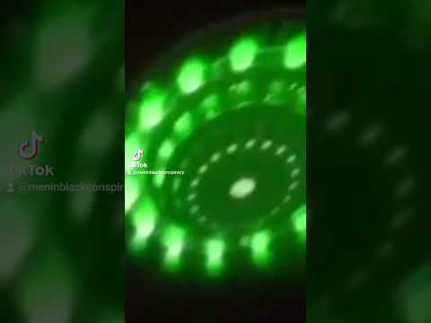 GREEN UFO OVER IRAN
