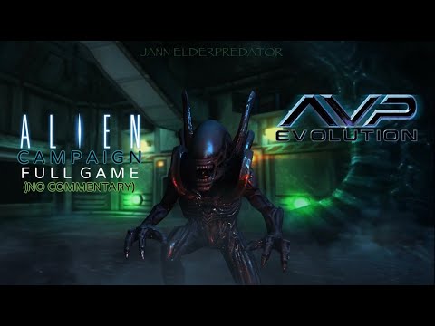 AVP: Evolution (2013) Alien Campaign Full Game Playthrough (No Commentary)