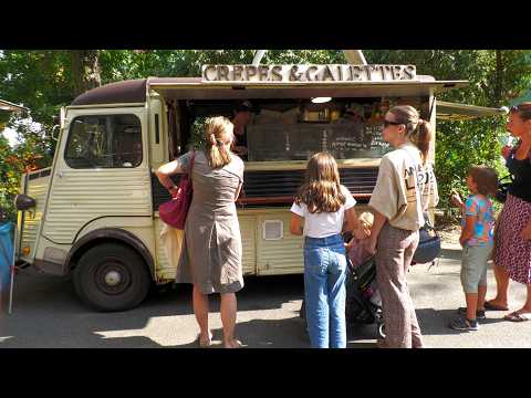 French Street Food Making in a Vintage Car | Street Food Berlin Germany