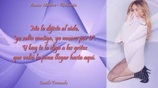 Amaia Montero - Revolución (con letra, canción original, 2018)