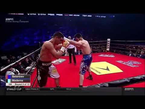 Artur beterbiev vs Ezequiel Ozvaldo Maderna