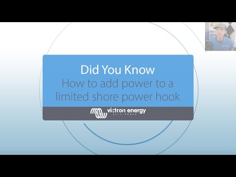 Did you Know - How to add power to a limited shore power hook up