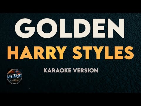 Harry Styles - Golden (Karaoke/Instrumental Version with Lyrics)