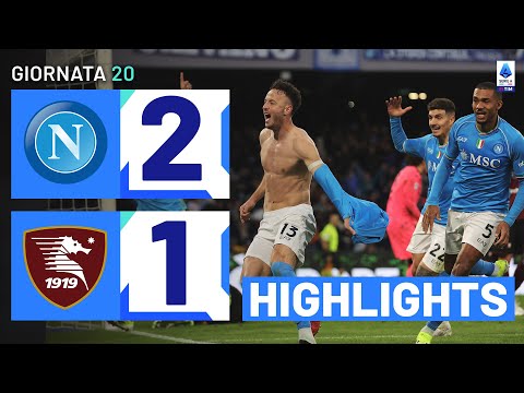 Video highlights della Napoli vs Salernitana (2 a 1) - Giornata 20 - Fantacalcio e fantamedie