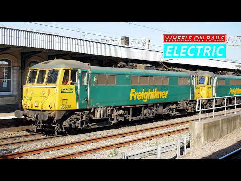 TWILIGHT OF THE AL6s - 86 638 & 86 604 AT NUNEATON, 8/8/20.