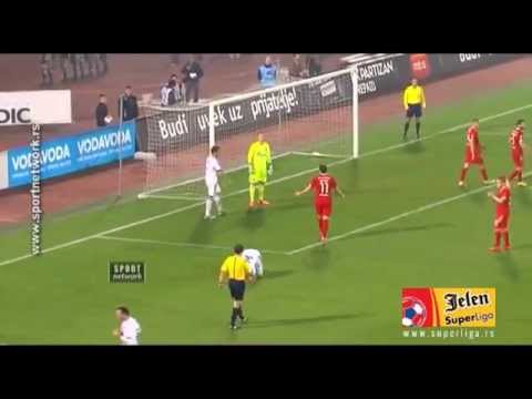 JSL 2014/15: 9.Kolo: Partizan - Crvena zvezda 1:0 (0:0)