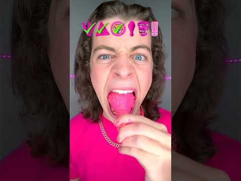 Spicy Pink Food ASMR!? 🥵