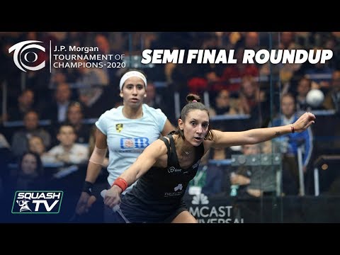 Squash: J.P. Morgan Tournament of Champions 2020 - Women's Semi Final Roundup