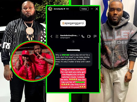 Quilly Millz GOES OFF On Ape Gang Garci For For Sneak Dissin & Defending Meek Mill!!