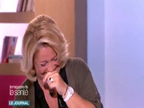 Laughter Michel Cymes and Marina Carrère d'Encausse // Health Magazine