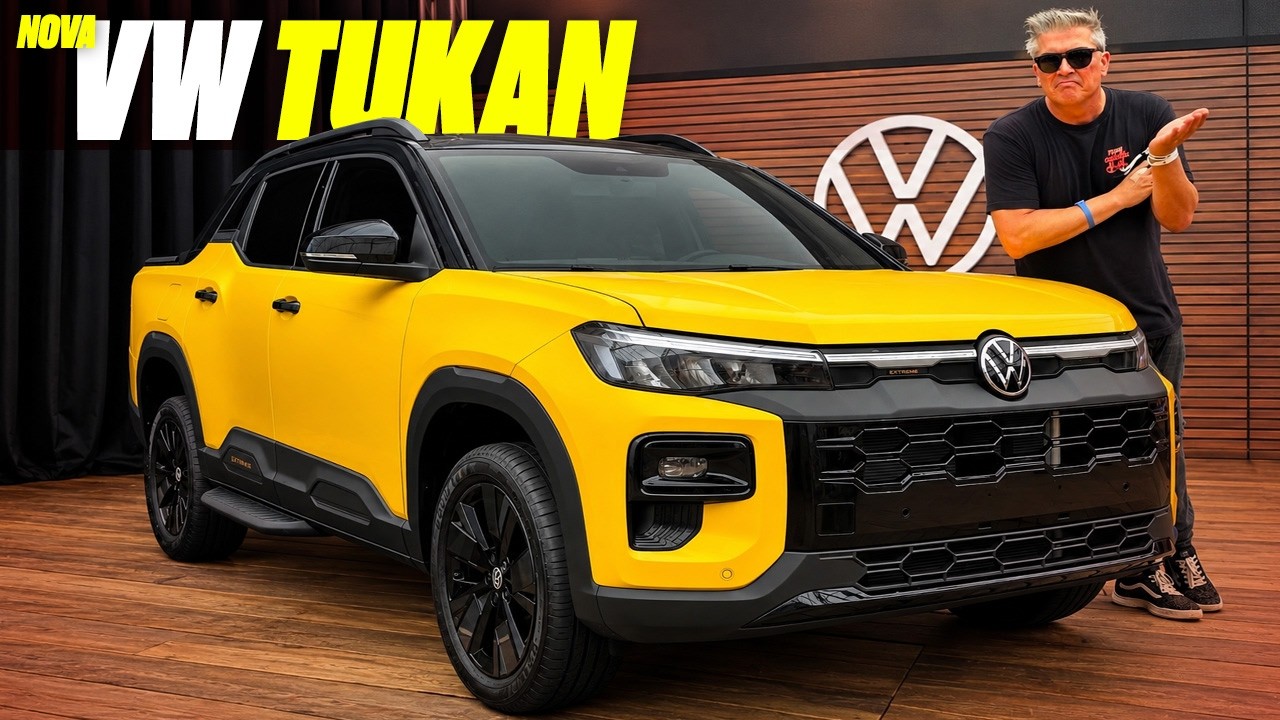 VW Tukan 2027 - PREÇOS? TAMANHO? MOTORES? QUANDO CHEGA? CONHEÇA AS VERSÕES CABINE SIMPLES E DUPLA!