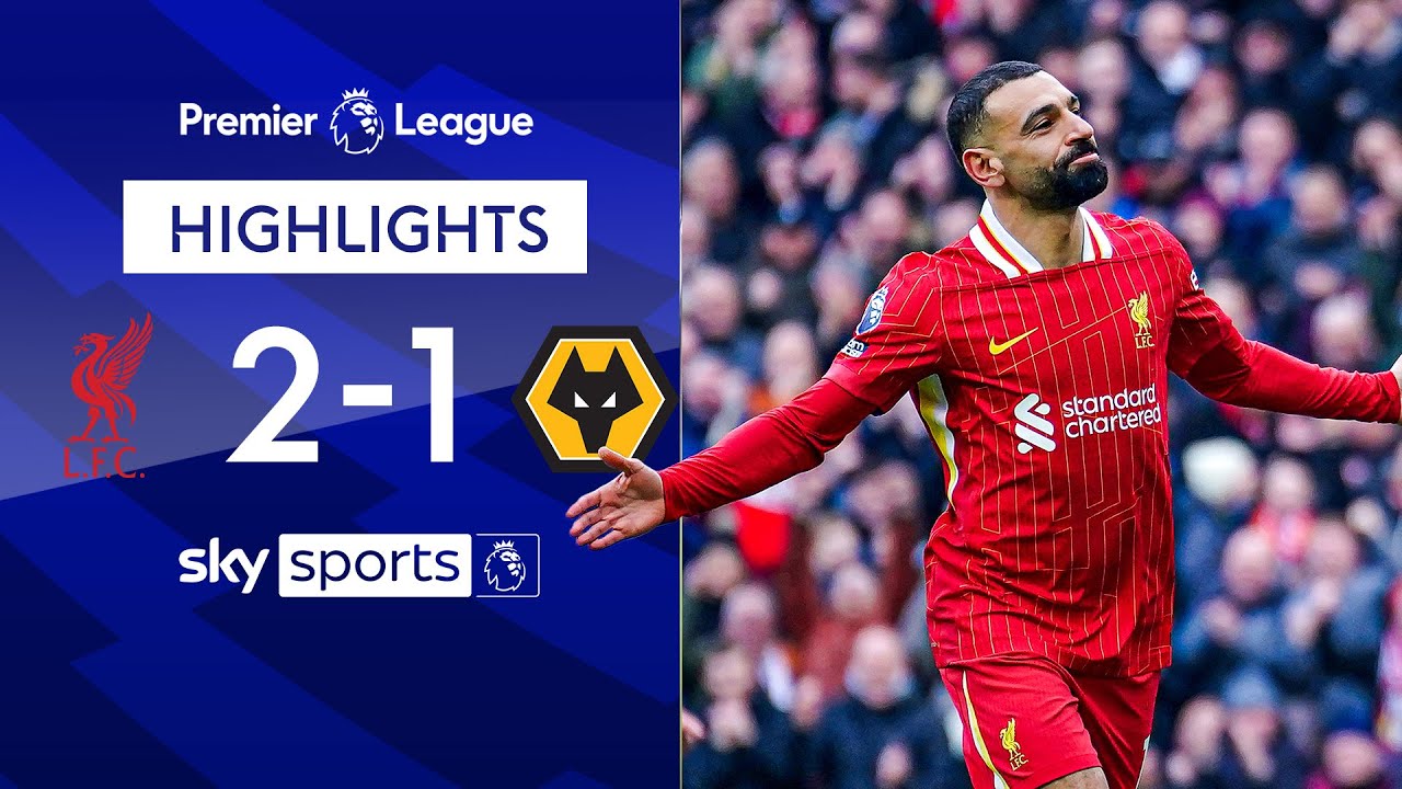 Liverpool go seven points clear at the top! 📈 | Liverpool 2-1 Wolves | Premier League highlights