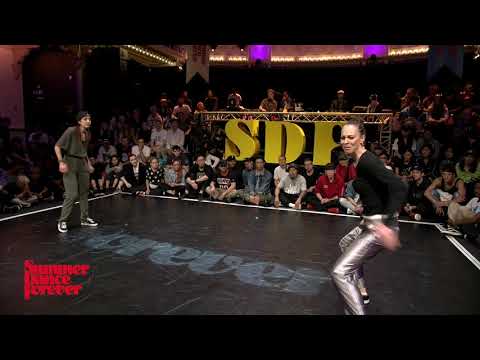 Funky J vs Izaskun 1ST ROUND BATTLES Locking Forever - Summer Dance Forever 2017