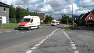 preview picture of video 'Freiwillige Feuerwehr Löningen und DRK Löningen auf Anfahrt zur Übung'
