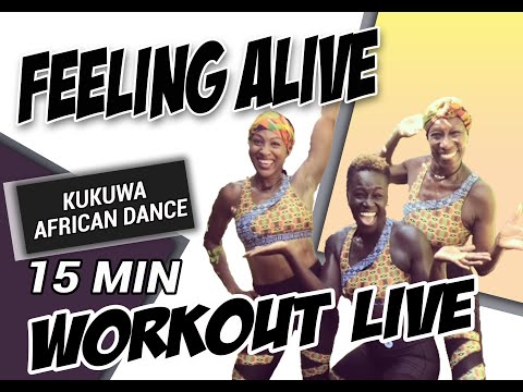 KUKUWA® AFRICAN DANCE LIVE - FEELING ALIVE 15 MIN