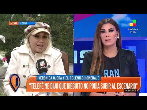 Verónica Ojeda habló del polémico homenaje a Diego Maradona en los MF