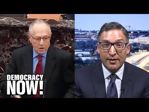 Ex-Solicitor General: Alan Dershowitz Is Wrong. Trump Is Not Above the Law & Should Be Impeached
