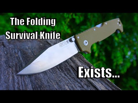 Cold Steel SR1: The Folding Survival Knife