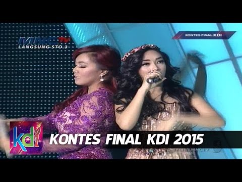 Zaskia Gotik feat Denada " Goyang Dumang " Kontes Final KDI 2015 (11/5)