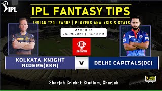 KKR vs DC Dream11 Prediction in Tamil | Fantasy Playing Tips, Probable Playing 11 | #IPL | 28.09.21