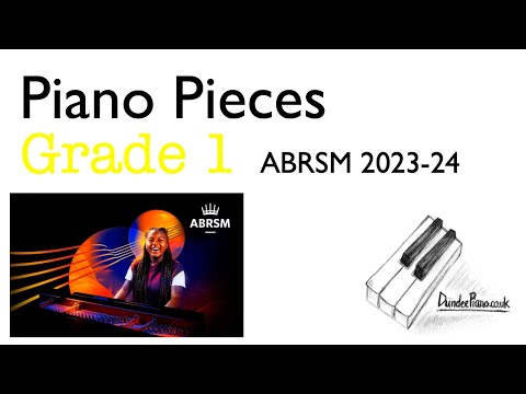 Grade 1 Piano - First Look - ABRSM 2023 & 2024