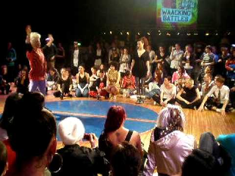 streetstar 2010 waacking battle