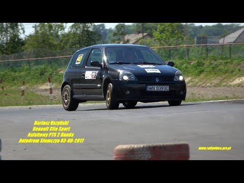 Dariusz Uszyński - Renault Clio Sport - Asfaltowy PTS 2 Runda  Autodrom Słomczyn 03-06-2017 4K UHD