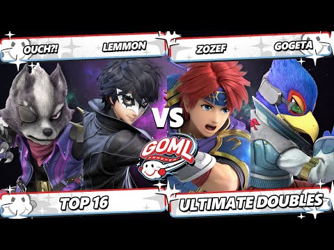 GOML 2025 - Lemmon & Ouch?! Vs. Zozef & Gogeta - Smash Ultimate - SSBU
