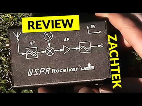 Review: Zachtek WSPR-RX v2 receiver
