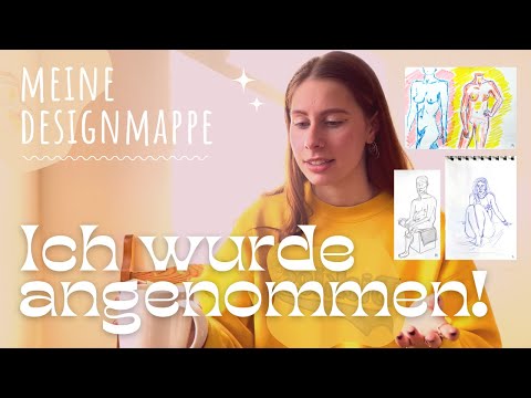 Meine Bewerbung für das Studium✨Kommunikationsdesign✨ in Berlin | Mappe + HA