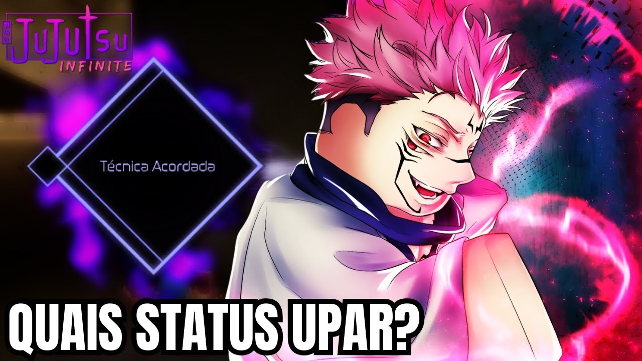 TUDO SOBRE A ÁRVORE DE STATUS DO JUJUTSU INFINITE! (GUIA COMPLETO)