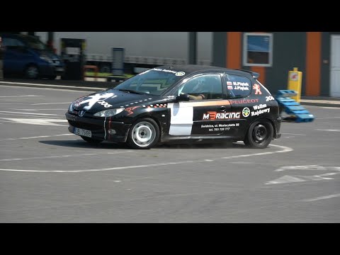 2 Runda Tarmac Academy Świdnica E.Leclerc 2023 - Marcin Piątek / Krzysztof Kołodziej - Peugeot 206