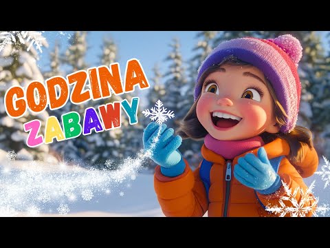 1 GODZINA zimowych piosenek ❄⛄ Wesołe piosenki dla dzieci o zimie ❄⛄ Najlepsze zimowe piosenki ❄🎶