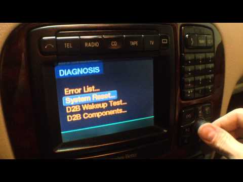 Mercedes-Benz S320 (W220) делаем reset команд