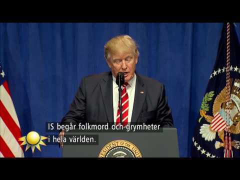 President Donald Trumps skandalvecka  - Nyhetsmorgon (TV4)