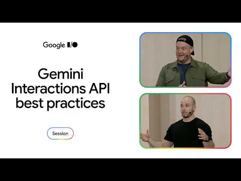 Video Thumbnail: Build agents with Gemini API