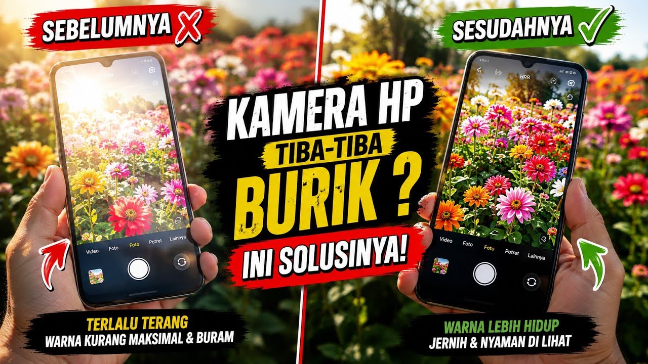 Cara Memperbaiki Kamera HP yang Tiba-Tiba Buram