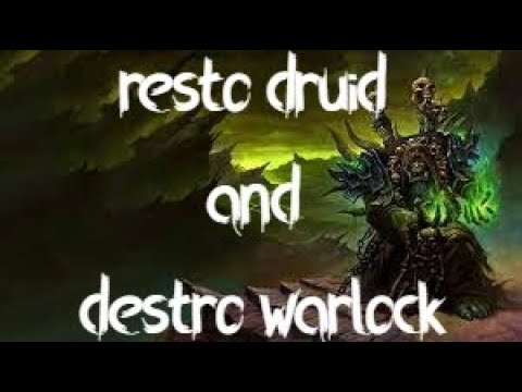 WoW | RESTO DRUID DESTRO WARLOCK 2V2 ARENAS SHADOWLANDS 9.1