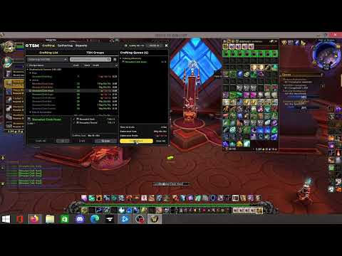Shadowlands level tailoring fast and easy cost 1000g