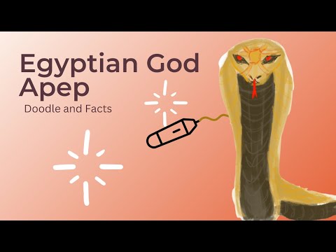 Egyptian God Apep: Doodle and Facts
