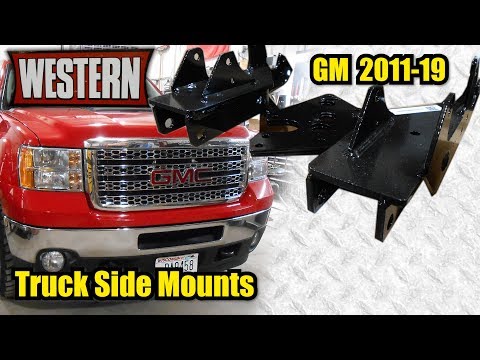 2013 GMC 2500HD | Western Plow | Truck Side Mounts