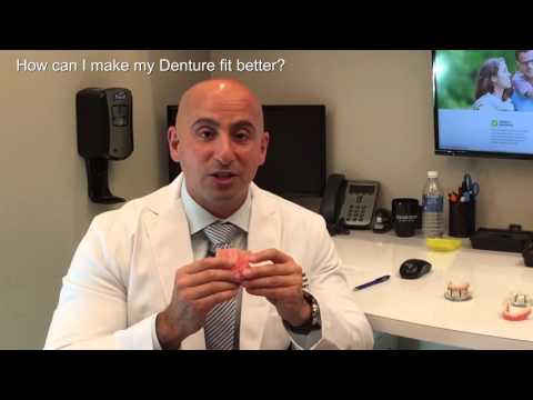 How can I make my Denture fit better? | Daniel Daniel Dentistry