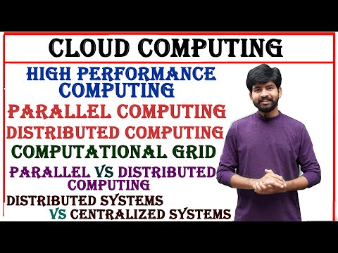 High Performance Computing Parallel And Distributed Computing Computational Grid Cloud Computing