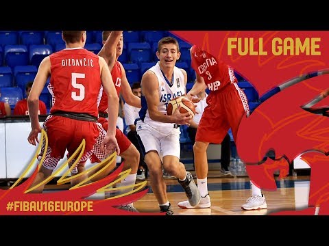 Баскетбол Israel v Croatia — Full Game — FIBA U16 European Championship 2017