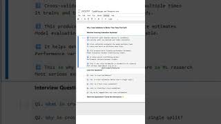Why Cross-Validation Is Better Than Train/Test Split | Machine Learning Evaluation Explained