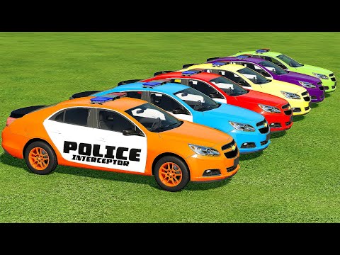 LOADING & TRANSPORTING POLICE CARS WITH SCANIA TRUCK! - Farming Simulator 22